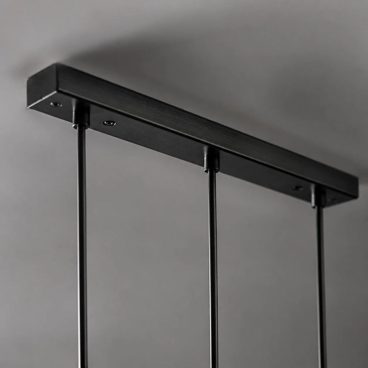 Grey Stone Pendant Light with Paper Diffuser