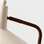 Bild in die Galerieansicht laden, Close-up of curved brown iron arm and shade connection