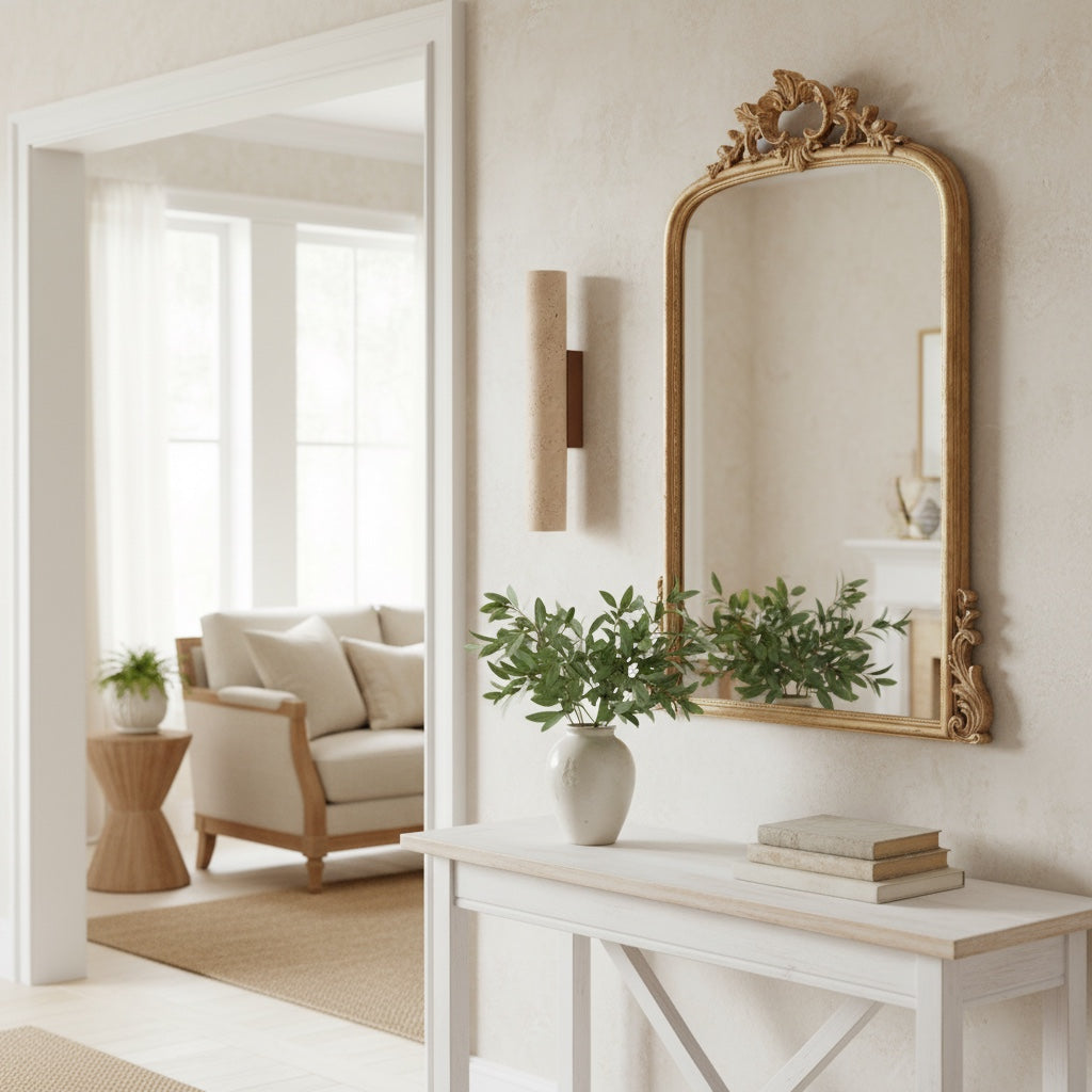 Velstrix Zeitgenössische Wandleuchte mit Klarem Geometrischem Design – Moderner Innenstil für Flur