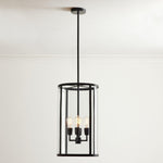 Load image into Gallery viewer, Ferrix Modern Outdoor Lantern Iron Pendant Lamp - Industial Glass Lighting Design
