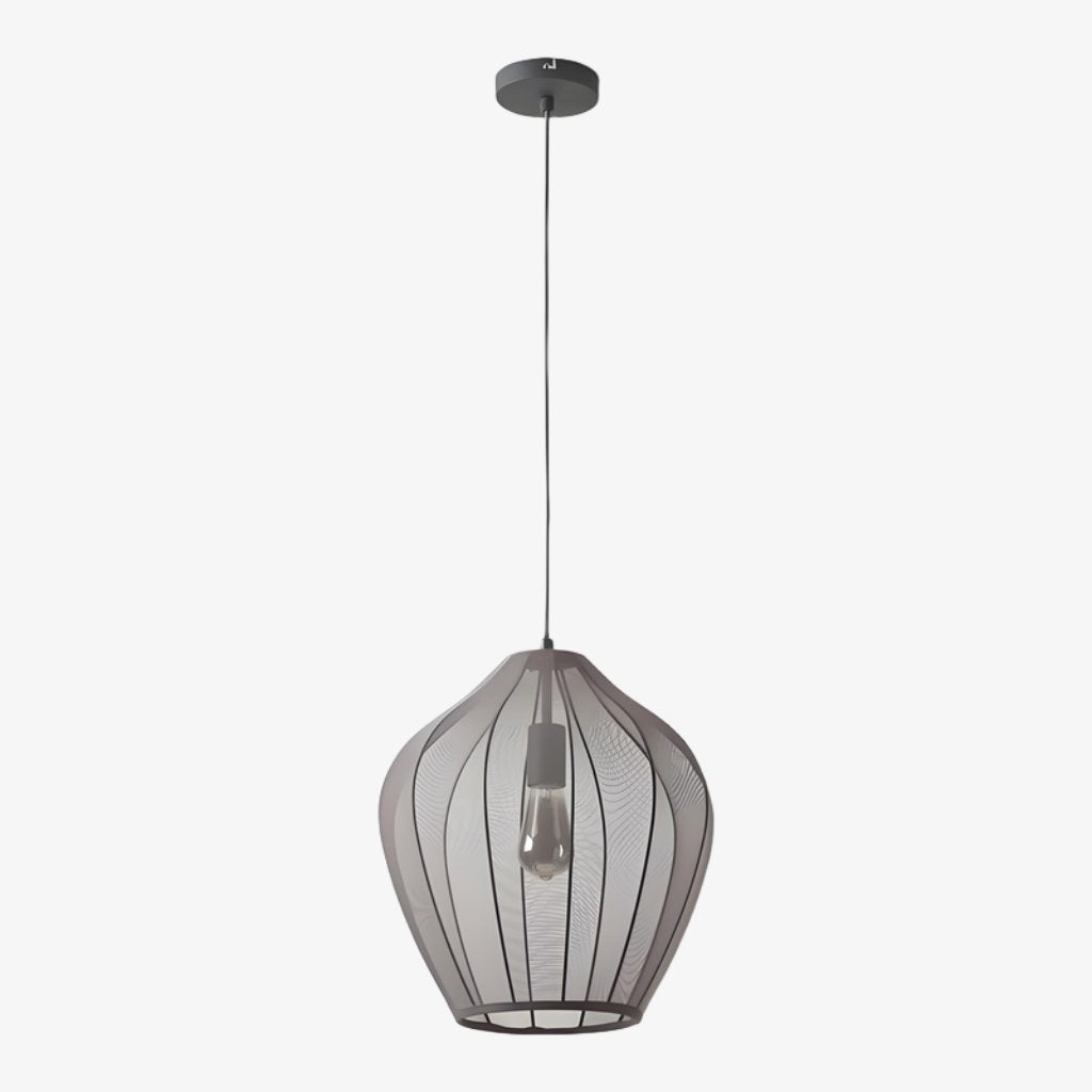 Lumifil Moderne Mesh-Pendelleuchte – Hängende Stoffleuchten, geeignet für Esszimmer oder Kücheninseln