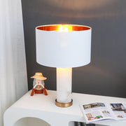 Lineham Alabaster Tischlampe