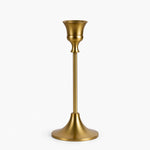 Load image into Gallery viewer, Vintage Brass Single Taper Candle Holder