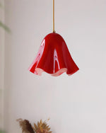 Load image into Gallery viewer, Bellina Artistic Glass Pendant Light - Modern Bloom Inspired Hanging Ceiling Lamp
