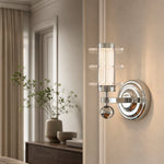Afbeelding laden in galerijweergave, Bauhaus Ribbed Acrylic LED Wall Sconce