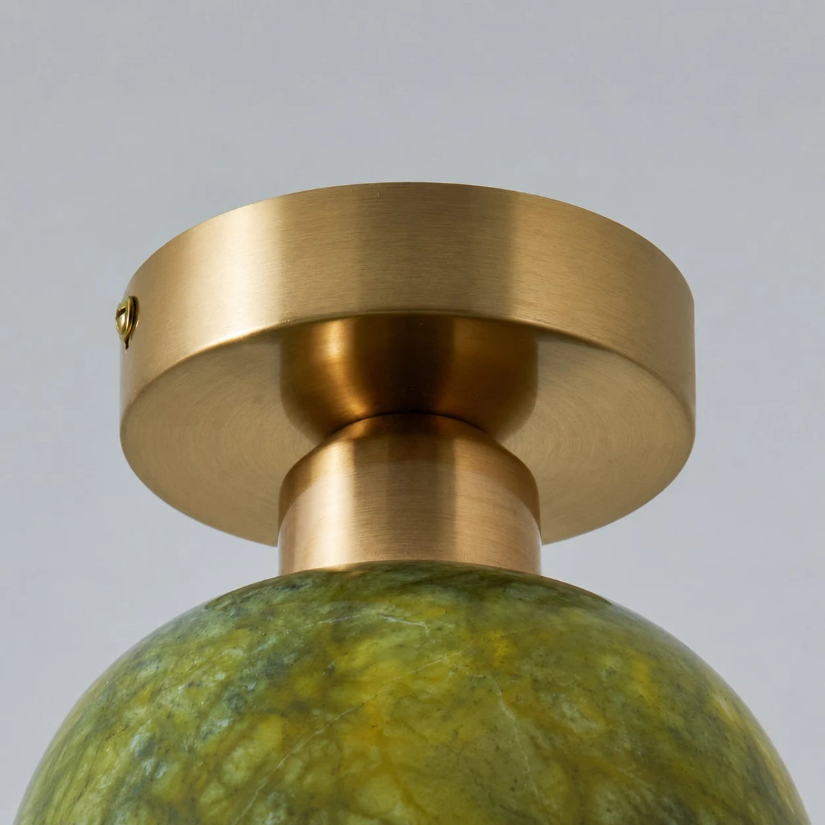 Brass canopy close-up