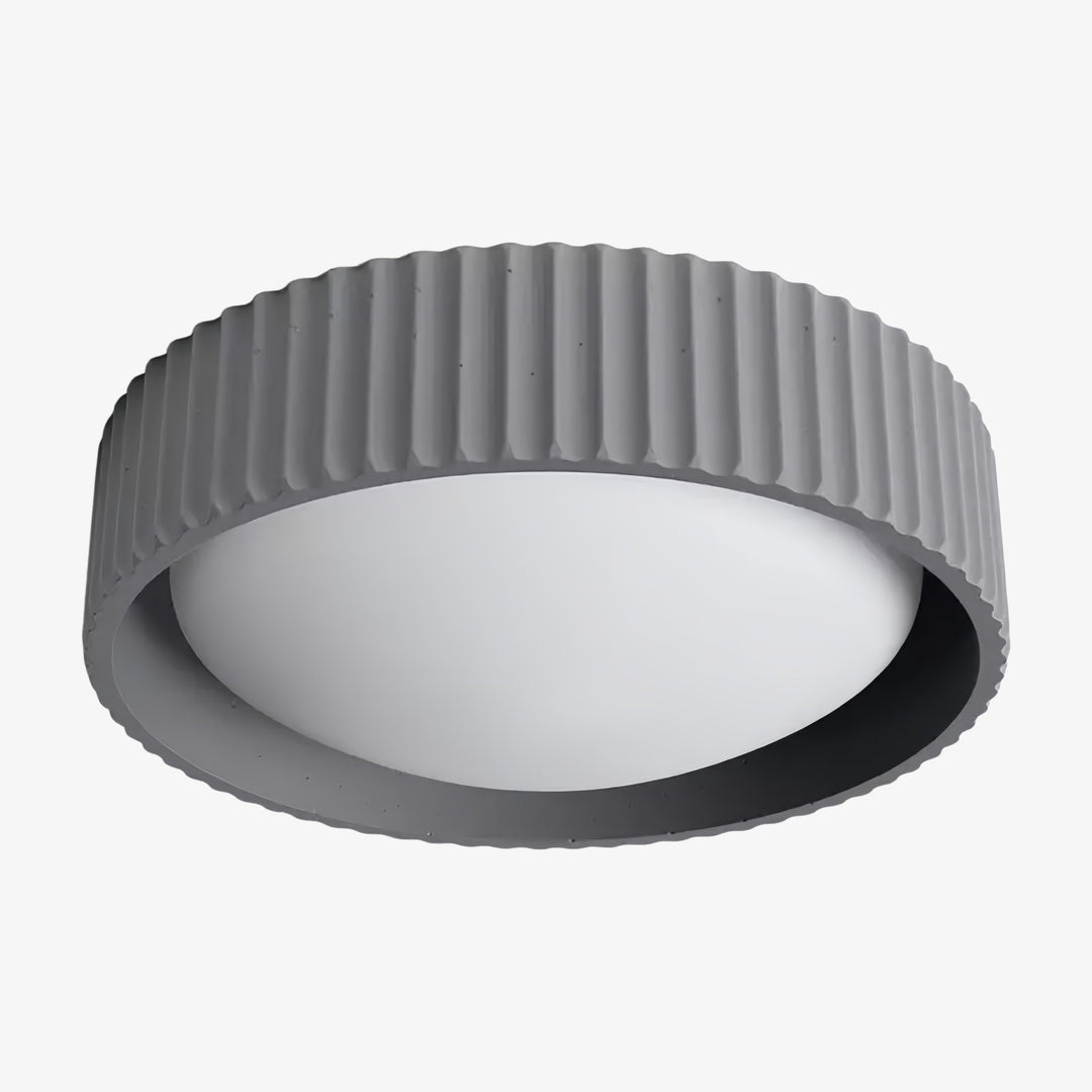 Acrion Moderne Runde Acryl LED-Deckenleuchte - Minimalistische Aufbaulampe für Wohnraum