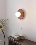 Load image into Gallery viewer, Cara Wood Wall Lamp