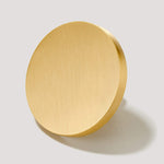 Load image into Gallery viewer, Solid Brass Round Decorative Knob–Metal Drawer &amp; Kitchen Cabinet Knobs
