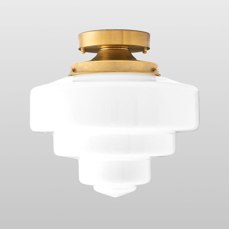 Geotower Tiered Globe Contemporary Ceiling Lamp for Bedroom & Foyer