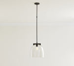 Load image into Gallery viewer, Auria Metal Brass Pendant Lighting - Vintage Finish with Glass Shade

