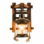 Cargar imagen en el visor de la Galería, Framed Rope Lantern Sconce