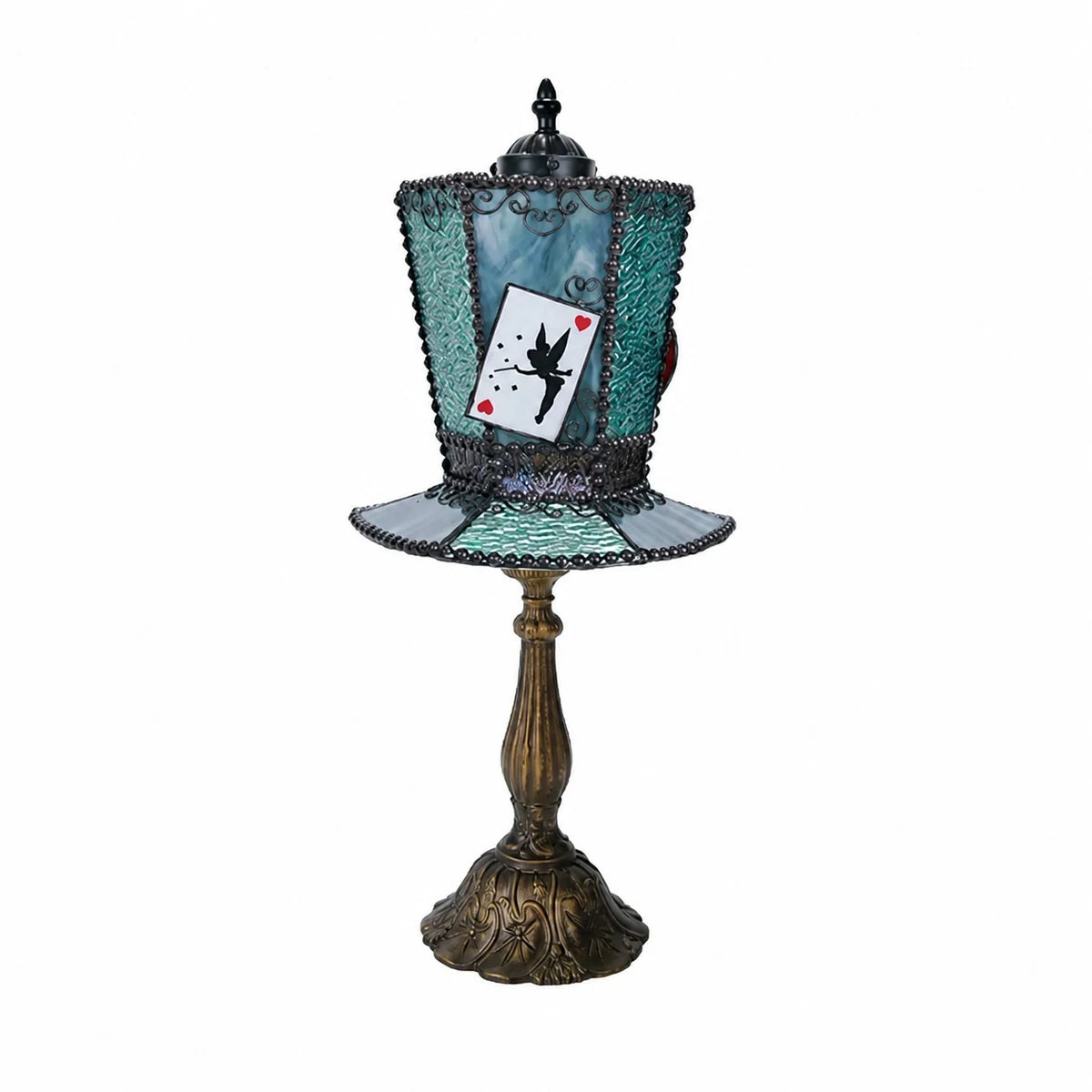 Rabbit Card Aqua Blue decorative table lamp