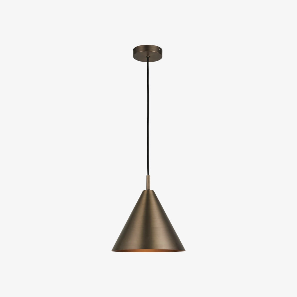 Suspension Oricone – Design classique et chic avec finition bronze ou laiton, parfaite pour la salle à manger ou le salon
