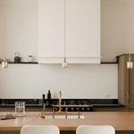 Load image into Gallery viewer, Galvia Champagne Bronze Metal Pendant - Adjustable and UL Compliant
