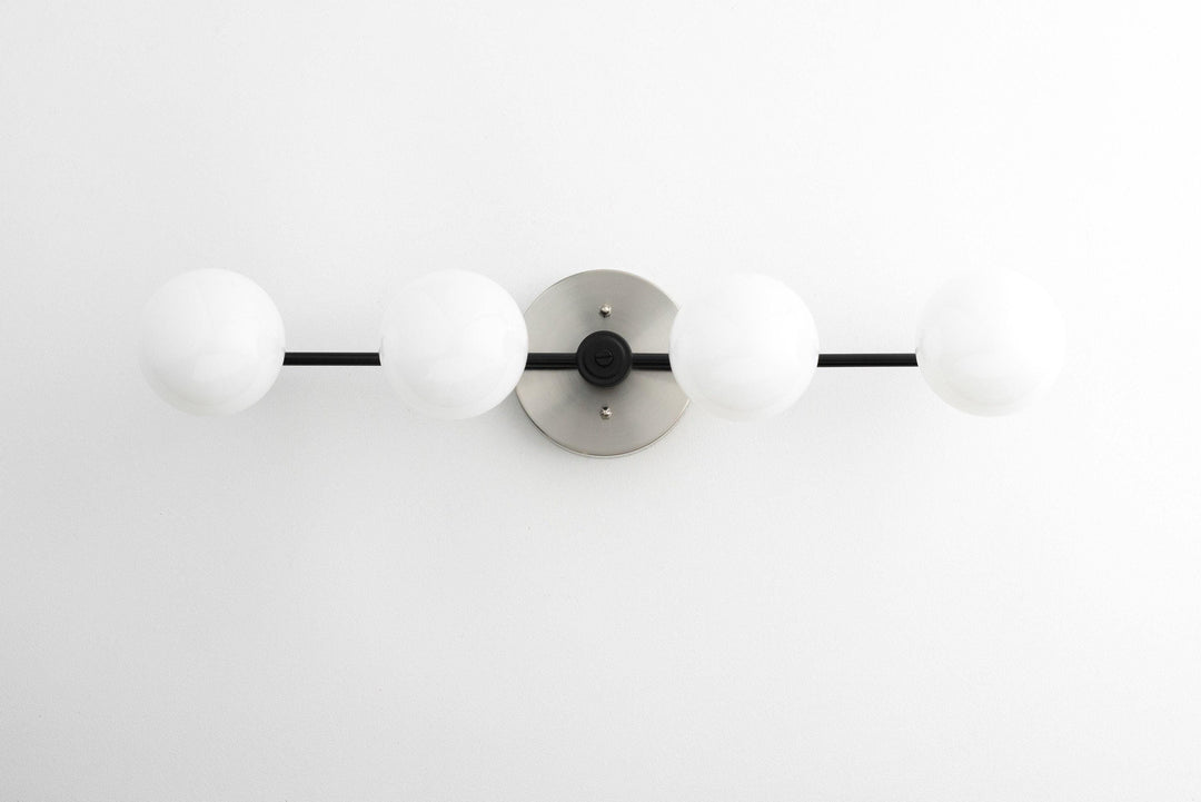 Glorica Glass Long Vanity Light - Modern Minimalist Wall Sconce Design