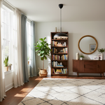 Bild in der Galerieansicht laden, Aurelia Pendelleuchte – Skulpturaler Metallrahmen mit elegantem Schirm für Esszimmer und Eingangsbereich