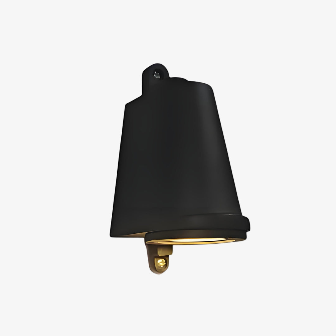 Lampada da Parete da Esterno Orran – Applique Impermeabile a Campana in Stile Industriale per Giardino o Veranda