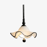 Load image into Gallery viewer, Cazelle French Vintage Wave Pendant Light – Soft Ambient Pendant Lamp for Interiors