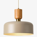 Afbeelding laden in galerijweergave, Orbulis Natuurlijke Houtnerf Cirkelvormige Hanglamp – Moderne Minimalistische Lamp voor Eilanden en Entrees
