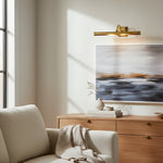 Cargar imagen en el visor de la galería, Aplique de Pared Serena Slim Hood - Iluminación Artística de Estilo Transicional para Sala de Estar