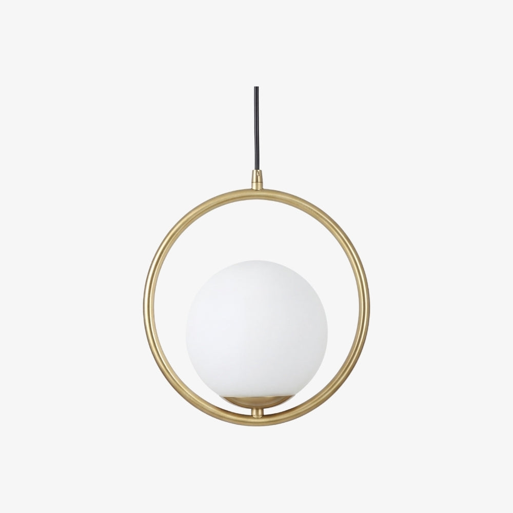 Suspension Moderne Lunectra Design Géométrique - Lampe Suspendue Contemporaine pour Salon