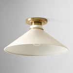 Load image into Gallery viewer, Aurenza Flush Mount – Farmhouse Ceiling Light with Simple Elegant Design
