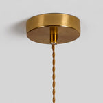 Bild in die Galerieansicht laden, 09 brushed brass canopy cord detail