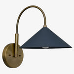 Load image into Gallery viewer, Curva Metal Curved Arm Modern Wall Sconce for Bedroom &amp; Hallway
