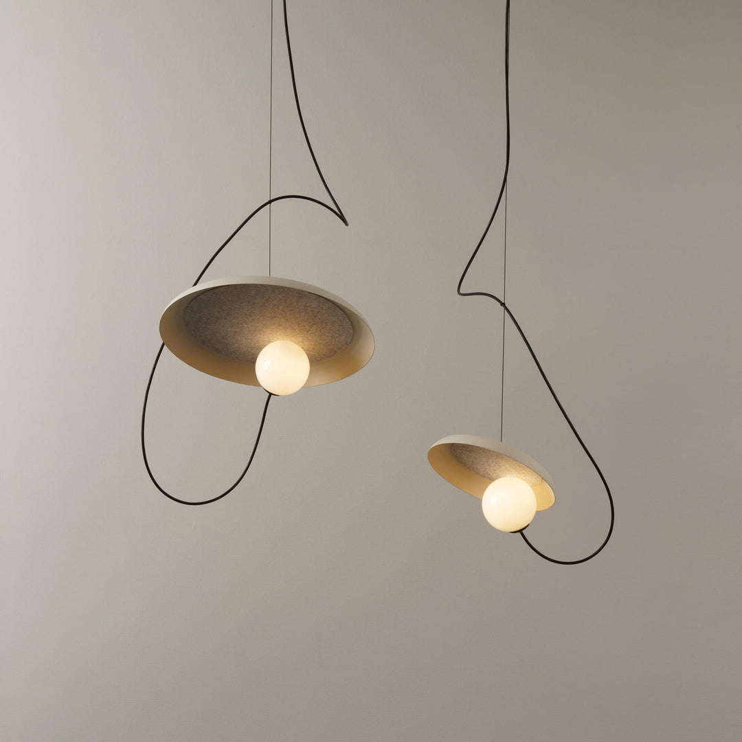 Lampa wisząca Acoustic Disc