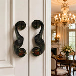 Load image into Gallery viewer, Handcrafted Brass Animal Door Handles 4