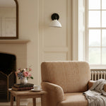 Load image into Gallery viewer, Conique Metal  Wall Sconce - White Metal Shade - Industrial Modern Lighting
