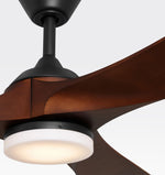 Load image into Gallery viewer, Sleek Ceiling Fan with LED Light - Transform Your Room Design
