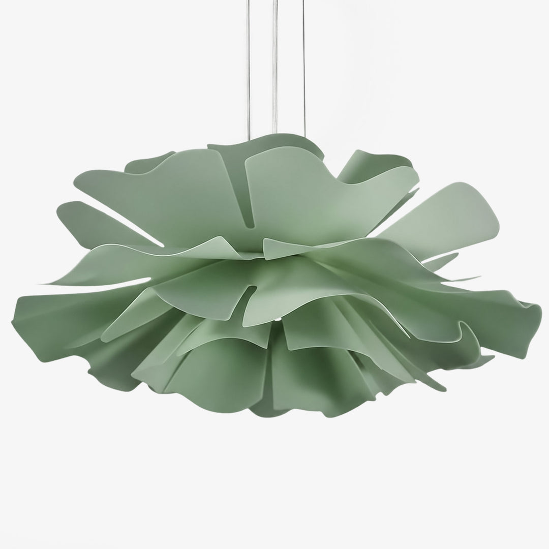 Lámpara Colgante Blossenari con Diseño de Flor Nórdica – Lámpara Colgante Lotus para Sala de Estar N34