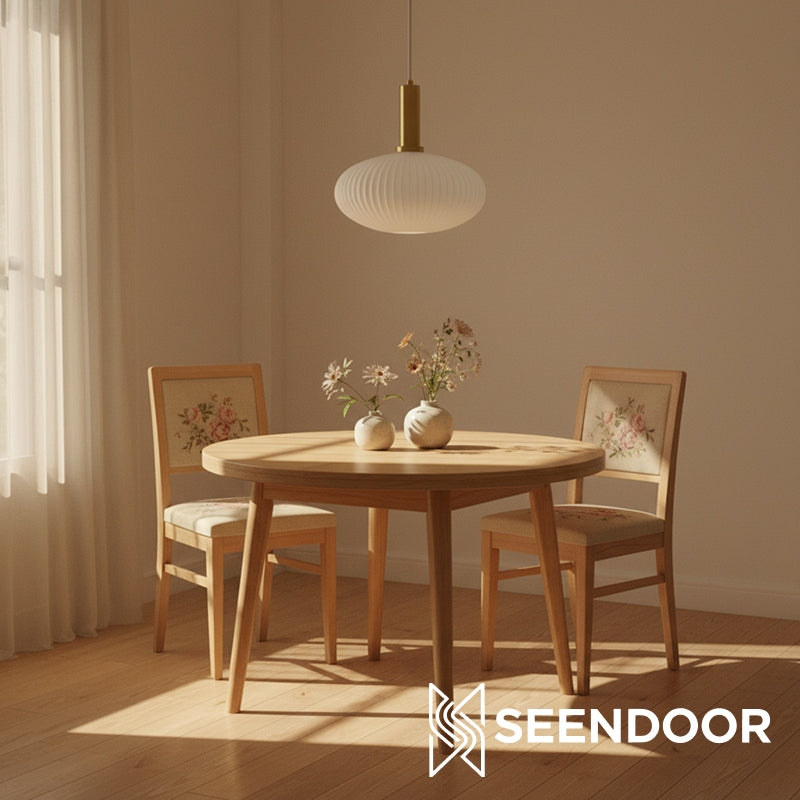 Glass Vintage Pendant Lamp - Sculptural Shade Design for Interior Spaces