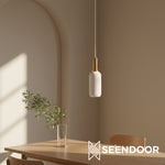 Load image into Gallery viewer, Glass Vintage Pendant Lamp - Sculptural Shade Design for Interior Spaces