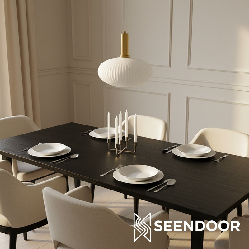 Glass Vintage Pendant Lamp - Sculptural Shade Design for Interior Spaces