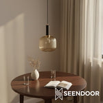 Load image into Gallery viewer, Glass Vintage Pendant Lamp - Sculptural Shade Design for Interior Spaces