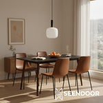 Load image into Gallery viewer, Glass Vintage Pendant Lamp - Sculptural Shade Design for Interior Spaces