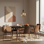 Load image into Gallery viewer, Glass Vintage Pendant Lamp - Sculptural Shade Design for Interior Spaces