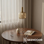 Load image into Gallery viewer, Glass Vintage Pendant Lamp - Sculptural Shade Design for Interior Spaces