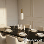 Load image into Gallery viewer, Glass Vintage Pendant Lamp - Sculptural Shade Design for Interior Spaces