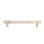Load image into Gallery viewer, Modern Marble Brass Vanity Cabinet Handles for Drawers and Cupboards
