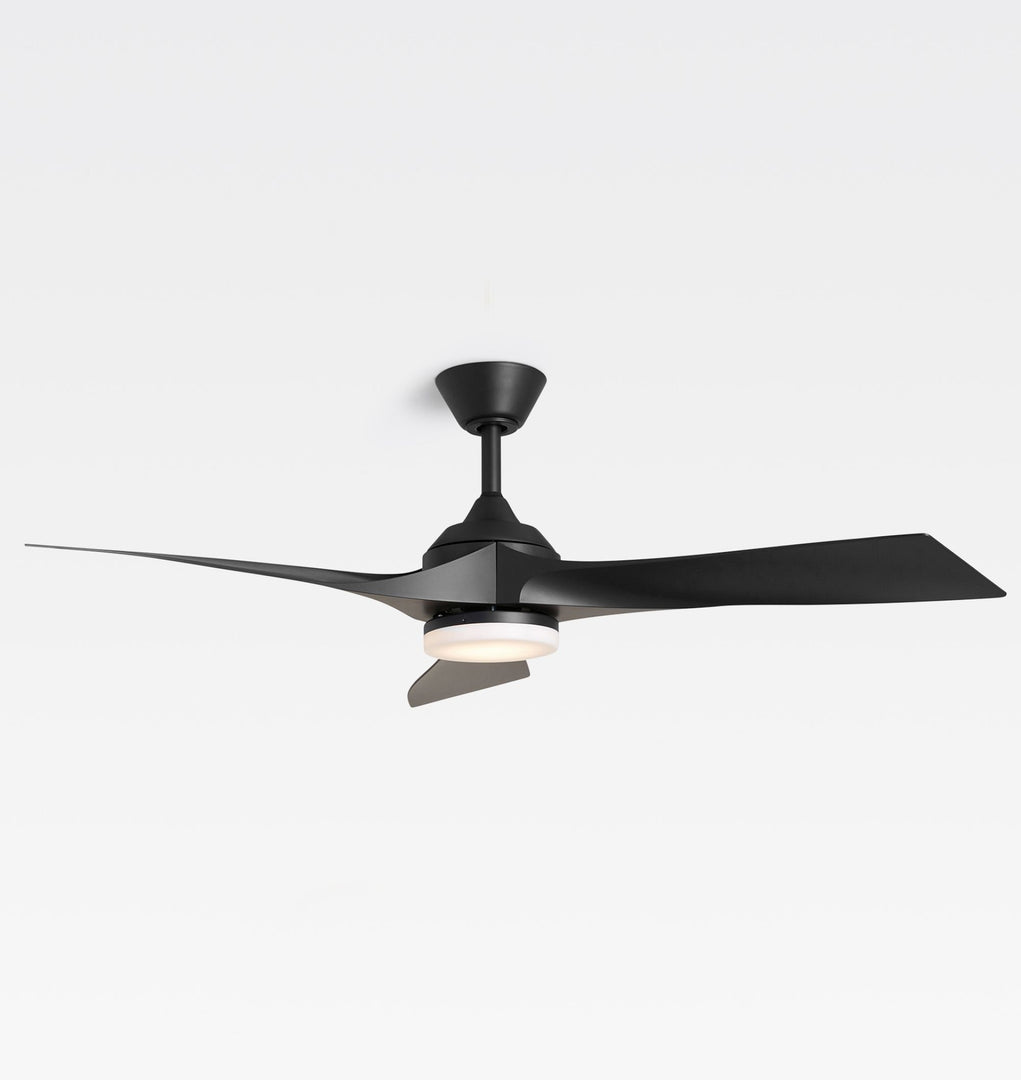 Sleek Ceiling Fan with LED Light - Transform Your Room Design