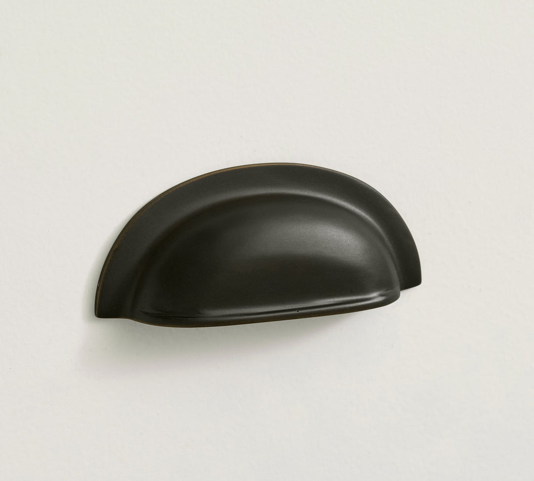 Classic Bin Pull - Cabinet Pull Handle Brass Antique Style