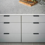 Top Knobs TK503 5‑Inch Finger Pull Modern Cabinet Hardware Pull