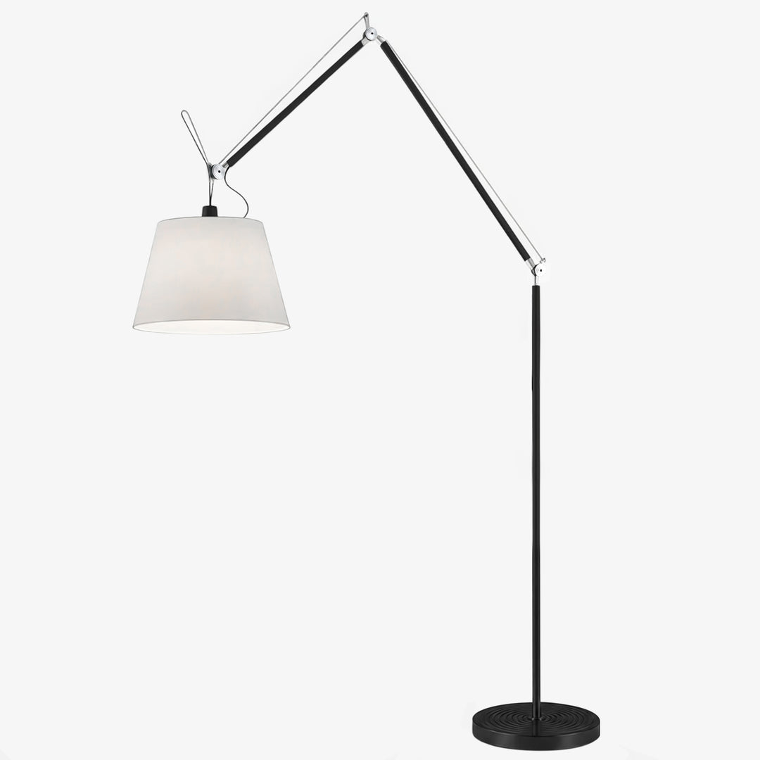 Tolomeo Mega Adjustable Arm Floor Lamp - Clean Linear Design Contemporary Standing Lamp
