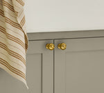 Load image into Gallery viewer, Easy to Install Cabinet Knob - In Polished Nickel, Antique Brass
