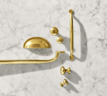 Load image into Gallery viewer, Easy to Install Cabinet Knob - In Polished Nickel, Antique Brass
