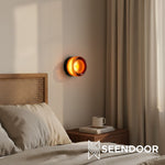 Afbeelding laden in galerijweergave, Souta Moderne Koepel LED Glazen Wandsconce met Dimple